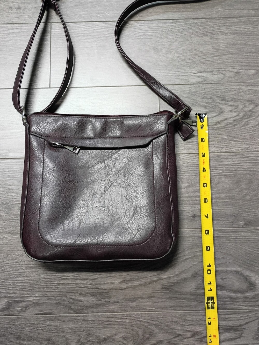 Mia And Luca Purse/Crossbody Shoulder Bag in Dark Brown - Picture 11 of 12